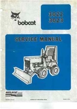 Bobcat Tractor 3022 3023 Trencher Blade Workshop Service Repair Manual