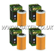 4 x HIflofiltro Premium Oil