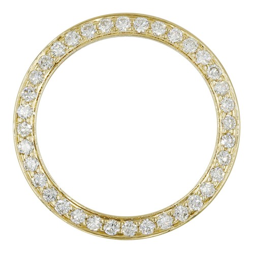 Custom lab grown diamond bezel - lab,