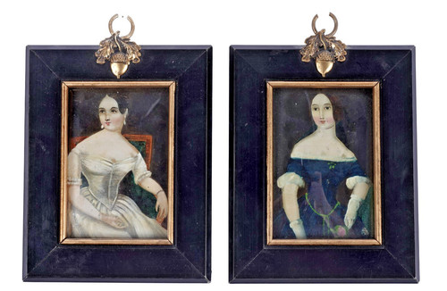 Antique picture miniature - antique,