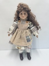 vintage Porcelain Doll  With
