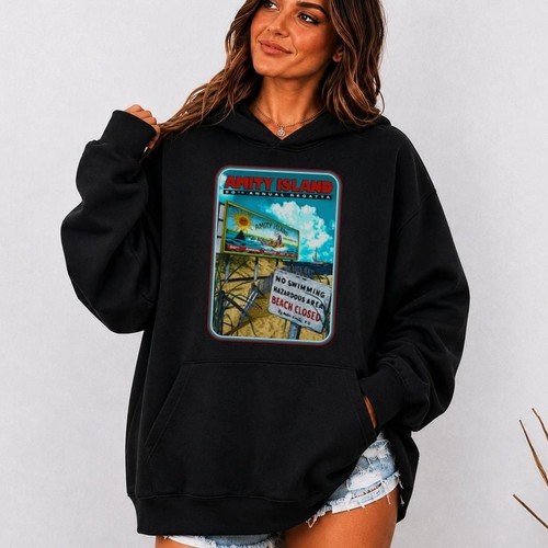 Amity island regatta hoodie - amity,