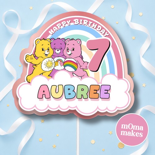 Care bears birthday cake - bears,