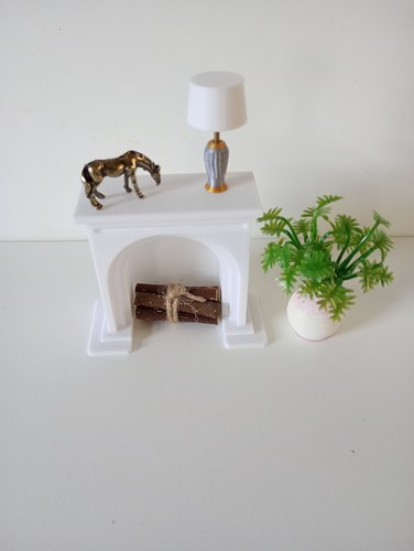 Miniature scale fireplace - miniature, 1/12