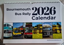 2026 Bournemouth Bus Rally Calendar great Xmas present- home of the Yellow Buses