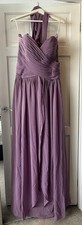 3 x Purple Bridesmaids Dresses