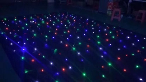 Rgbw led star backdrop - led, 6x3m