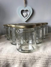 10 x 8oz/190ml gold/red lid