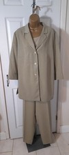 Jean Claire 3 Piece Olive Suit