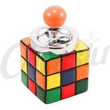 Rubiks Cube Ceramic Push Down