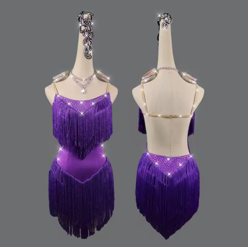 Latin dance dress sling - latin,