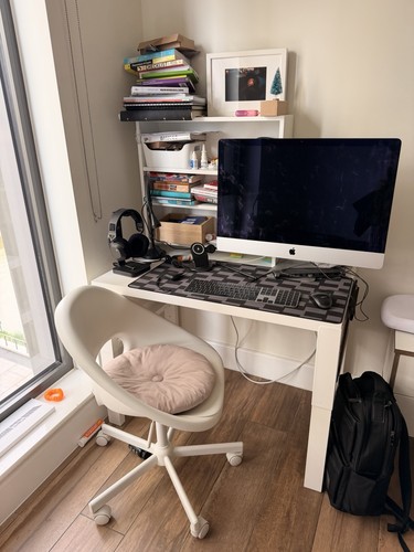 Ikea påhl desk with shelf - desk,