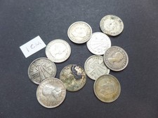 10 Old three penny coins found