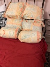 cushions with covers 2 SQUARE 2 OBLONG 2 TUBULAR BY M&S