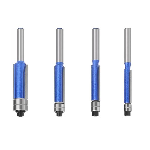 Straight flush trim router - straight, bit