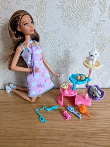 Barbie doll kitty kittens - barbie, kitty,kittens