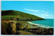 Postcard Hemmick Bay Gorran Haven Cornwall England posted 1971