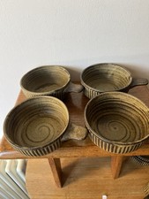 4 x Tremar Pottery In Cornwall