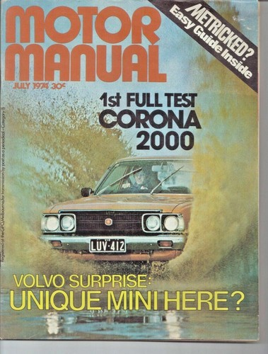 Motor manual magazine - motor,