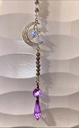 Moon and star crystal