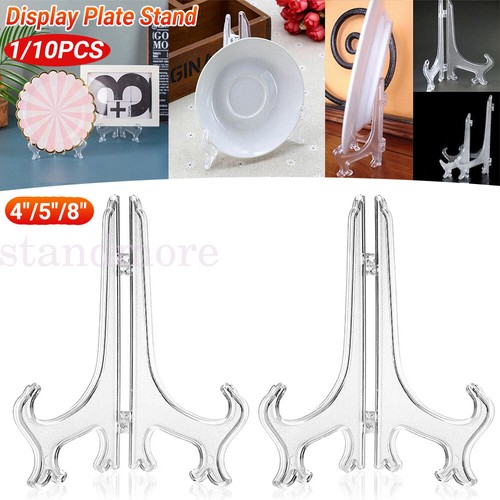 Plastic display clear - 5", 8"