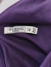 Plum Bridesmaid Dress Size 14