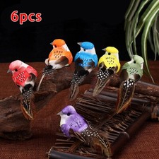6X Fun Small Fake Birds