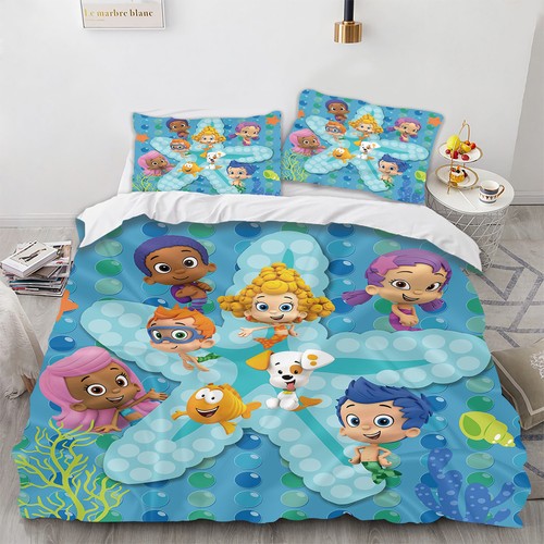 Bubble guppies quilt - guppies, cover