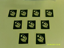 5 - 100 flower stencils for