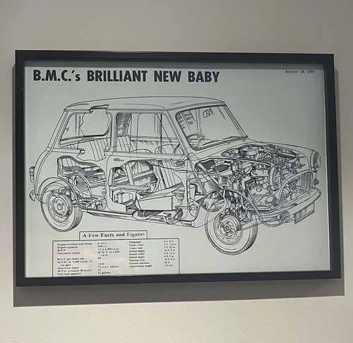 Bmc austin morris mini - bmc,