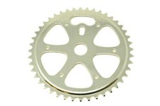 44t chrome chainring - chrome,