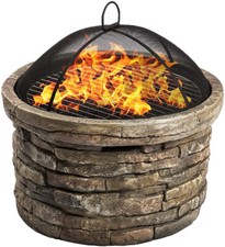 Centurion Supports Fireology SAMUI  Garden & Patio Heater Fire Pit Brazier