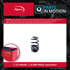 Coil Spring fits VAUXHALL VIVARO X83 2.0D Rear 06 to 14 Suspension 4409728 Apec