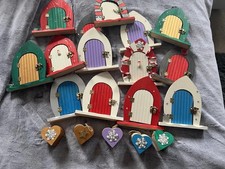 Christmas Elf Door Art Craft Bundle decorations present fairy 