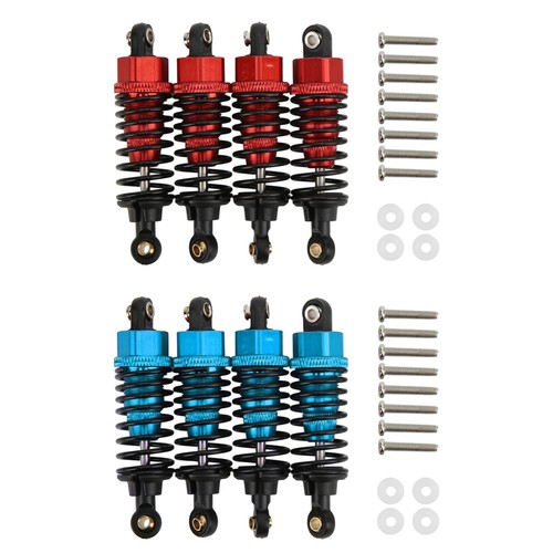4pcs aluminum alloy shock - aluminum, rc