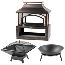 Garden fire pit outdoor wood - fire,