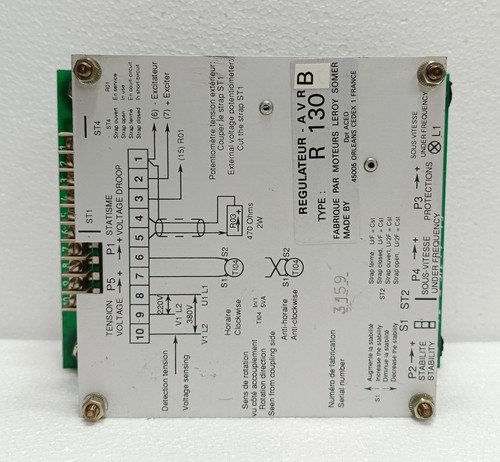 Leroy somer r130b avr - r130b,
