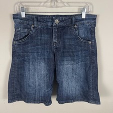 Kut From The Kloth Women's Jean Shorts Size 4 Denim Dark Wash