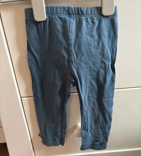 Girls blue ankle leggings - tu,
