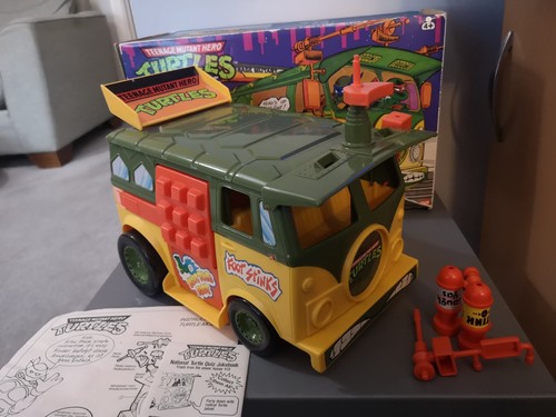 Vintage tmht party wagon - wagon, van