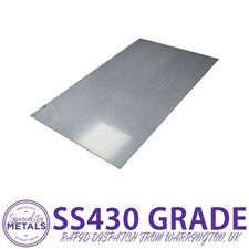 Speciality Metals Magnetic Steel Sheet | 1mm SS430 Stainless Steel Durable Metal