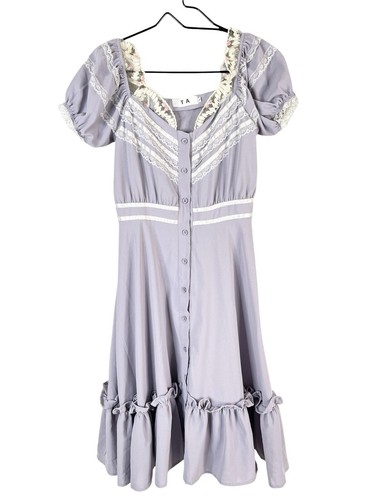 Purple dolly dress small - purple,