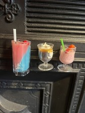 Vintage Cocktail Dessert Drink Kitchen Refrigerator Fridge Magnets Dead Stock