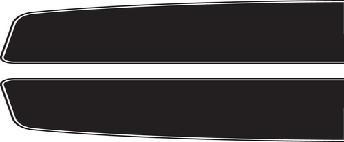Racing stripes bonnet - 2,