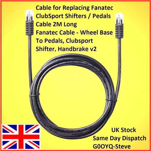 Fanatec cable wheel base - wheel,