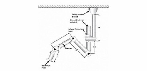 Welding fume hood accessories - welding/fume,