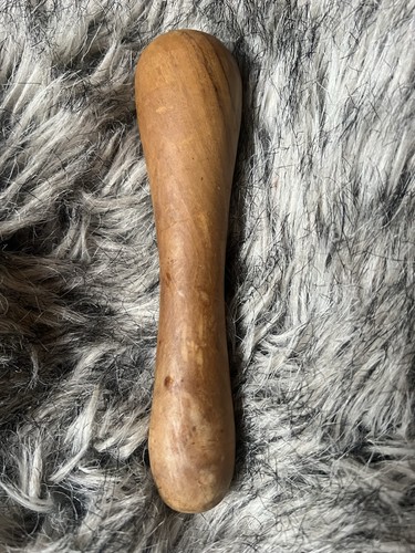 Hand turnt wooden - hand, pestle