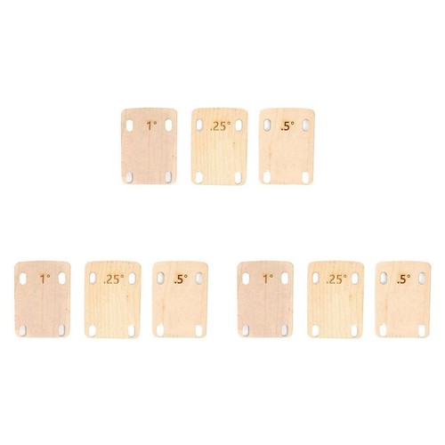9pcs solid wood guitar - solid,