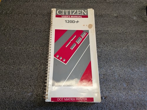Citizen 120d dot matrix - citizen,