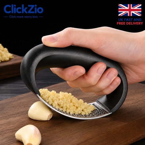 Garlic press crusher - garlic,